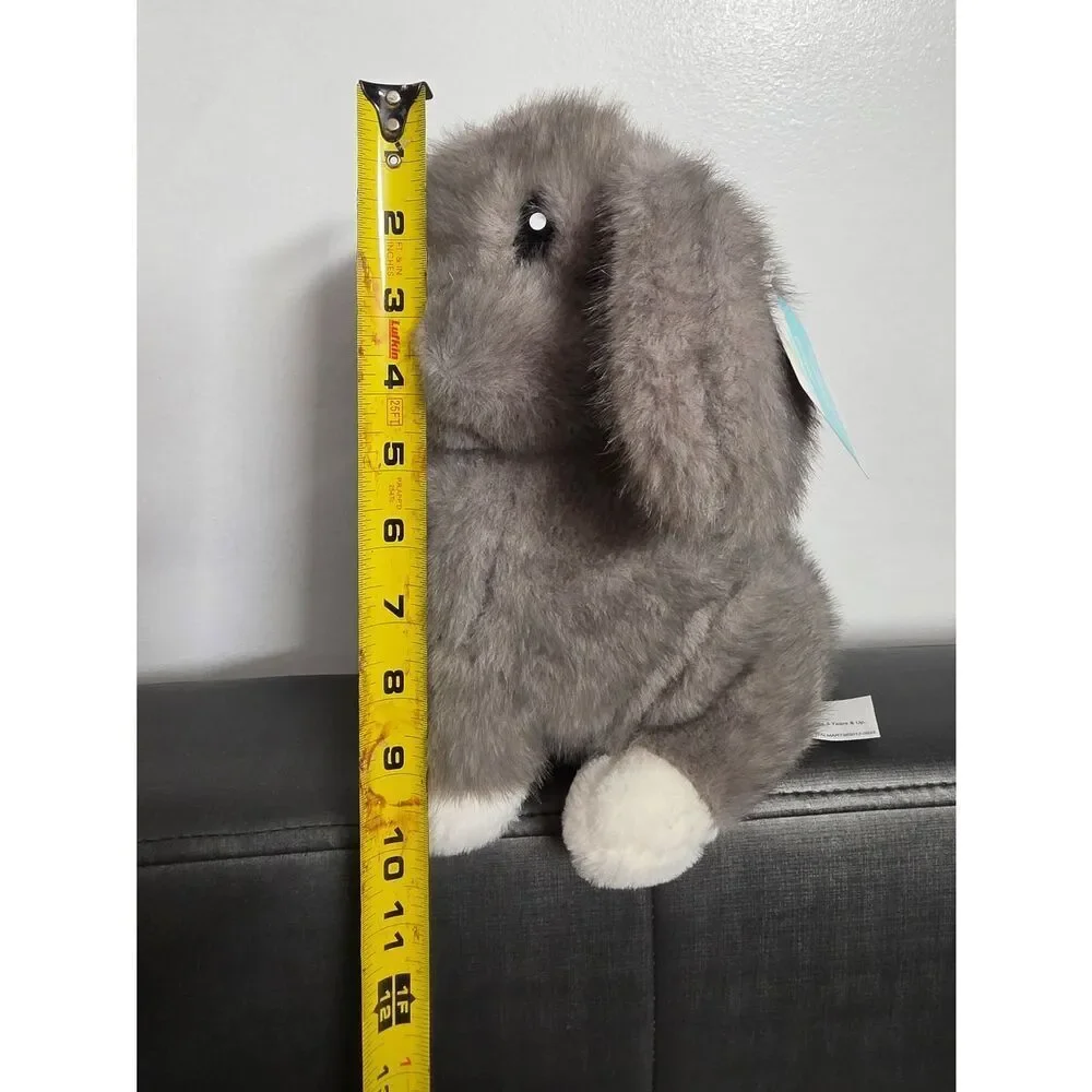 New WAY TO CELEBRATE Easter 2026 Medium gray Plush Bunny special needs support